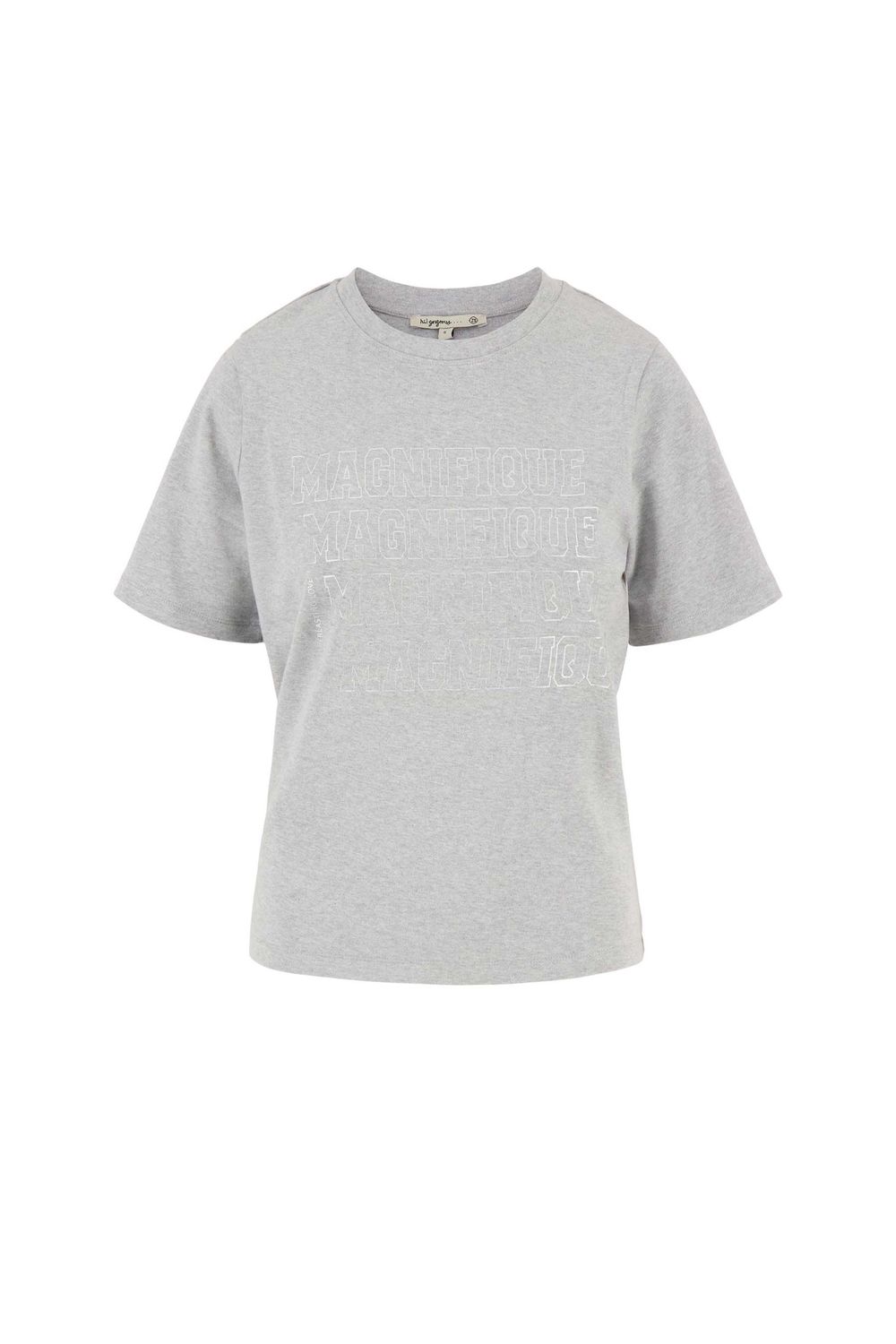 T-shirt met magnifique print