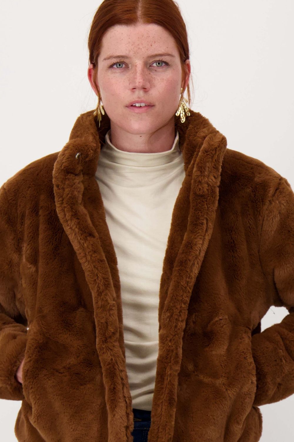 Jas faux fur