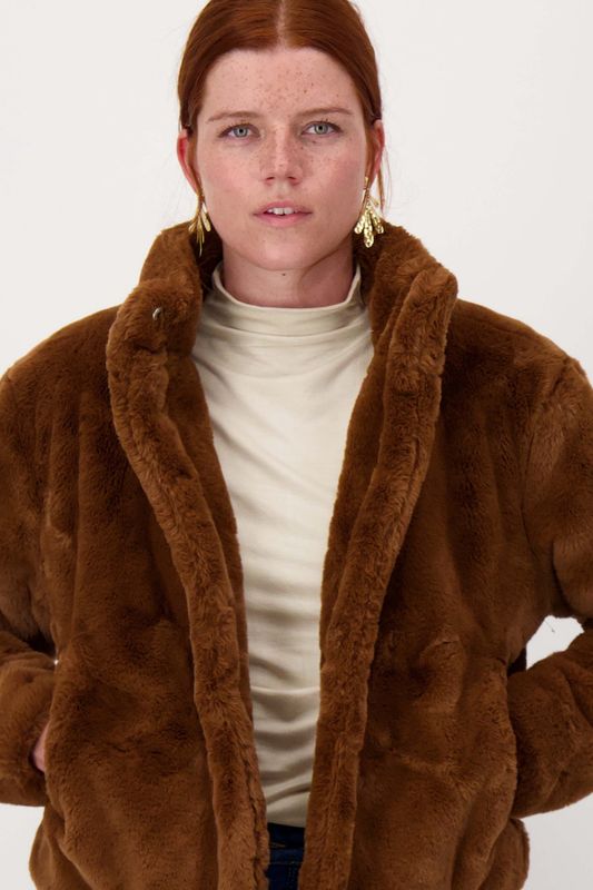 Jas faux fur