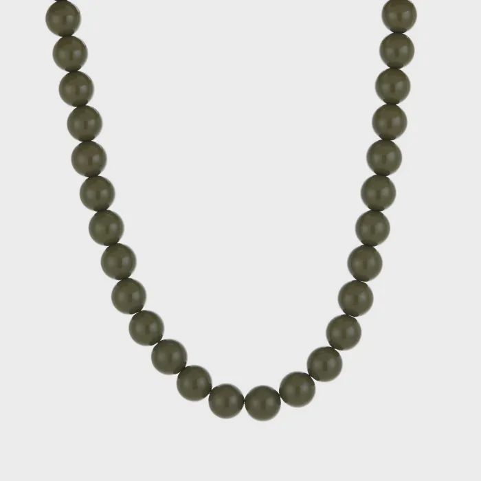 Ketting kralen JE18520 - OLIVE