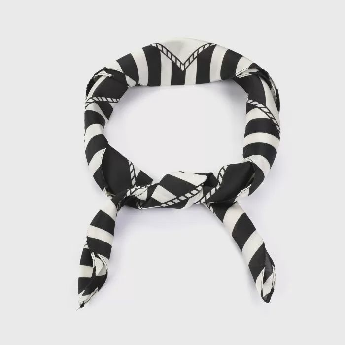 Mini scarf SH70105 - BLACK