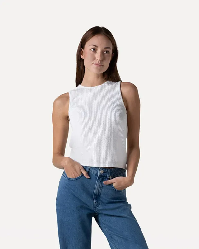 Abelia top s/l	Off-white