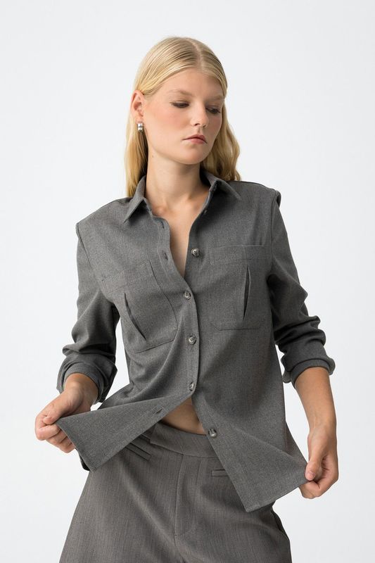 Blouse Shirt Granulado
