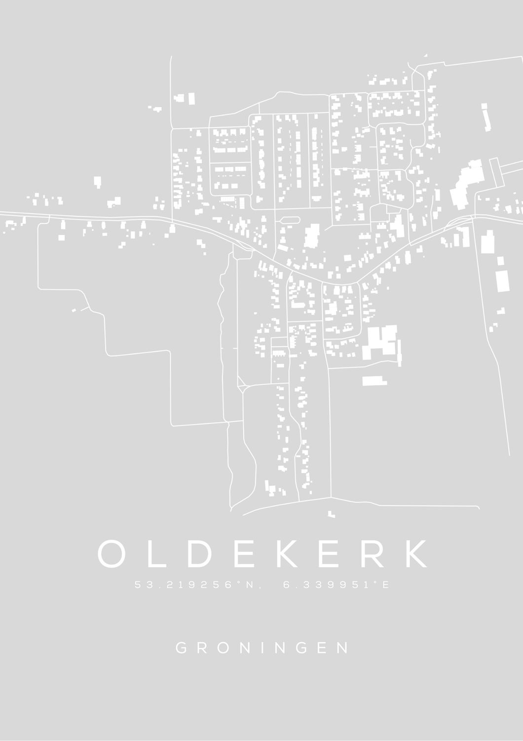 Poster A-4 Oldekerk
