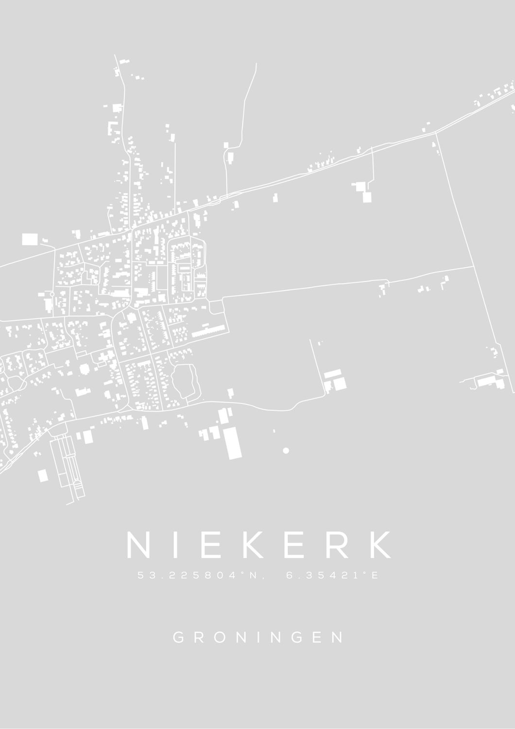 Poster A-4 Niekerk