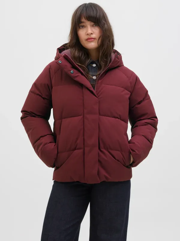Jas JJXX PUFFER JACKET OTW ACT Cabernet