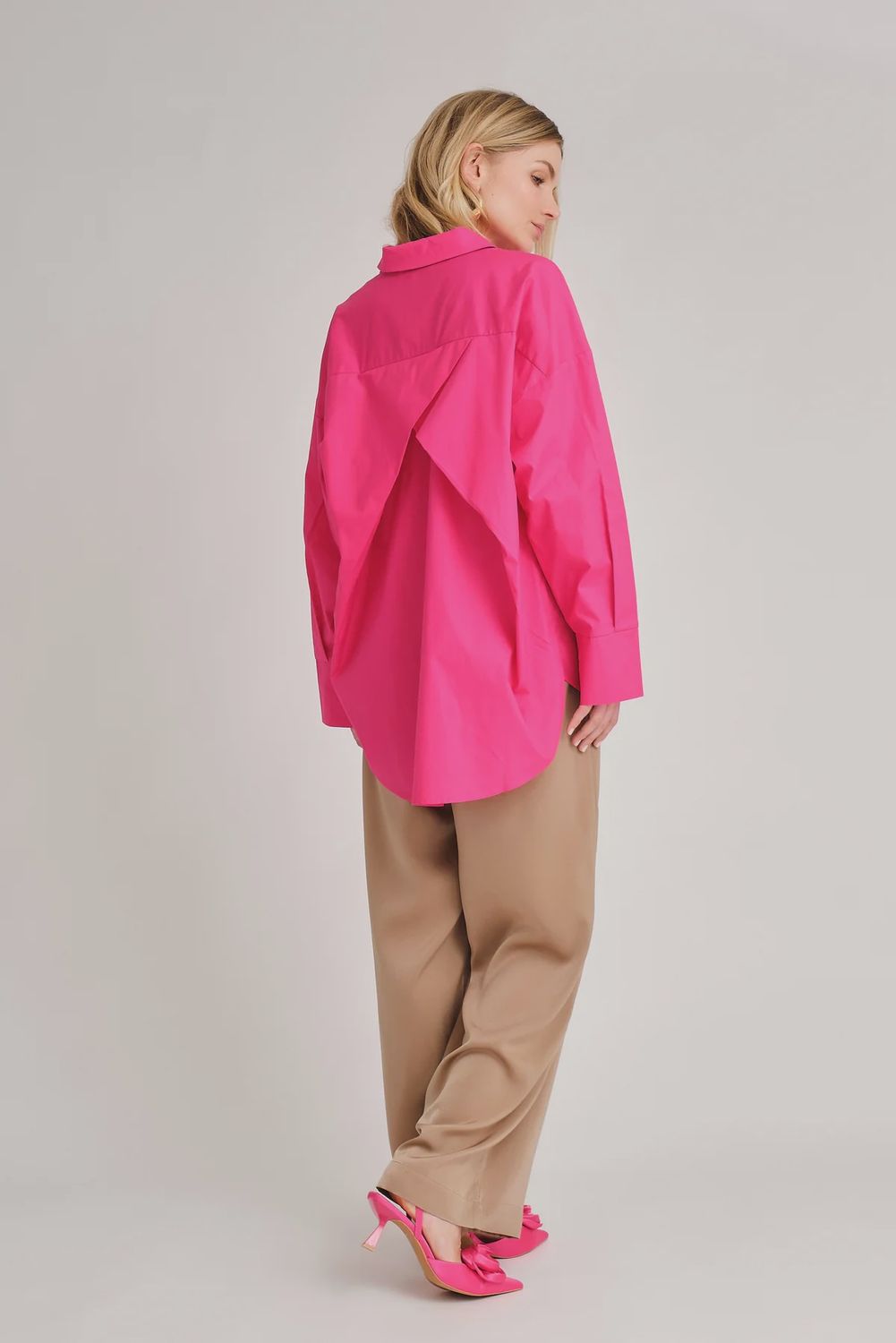Blouse Magnolia shirt hot pink