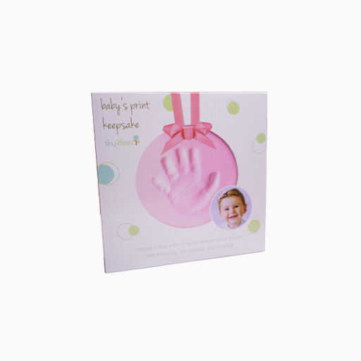 Tiny Ideas Baby Girl  Print Keepsake