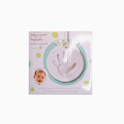 Tiny Ideas Baby Boy Print Keepsake