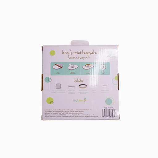 Tiny Ideas Baby Boy Print Keepsake