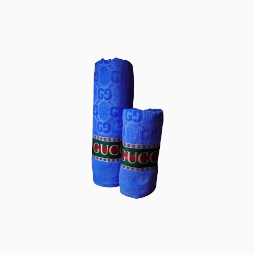 Gucci Towels set of 2 pieces Blue