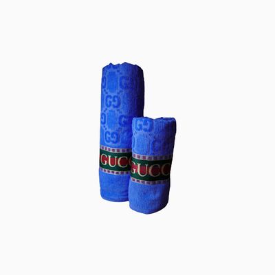 Gucci Towels set of 2 pieces Blue