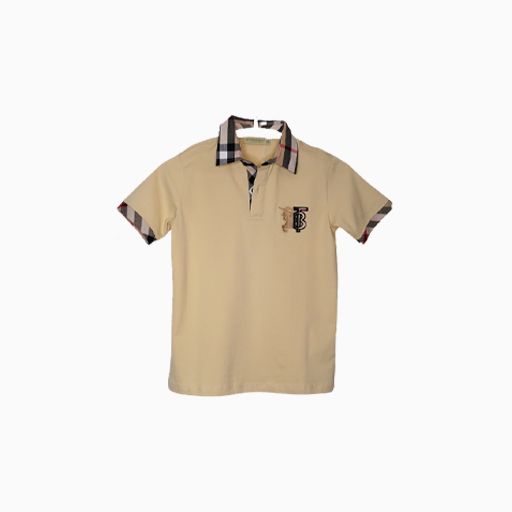 Burberry Children Summer Polo T-shirt Beige