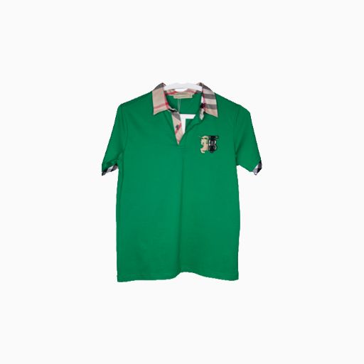 Burberry Children Summer Polo T-shirt Green