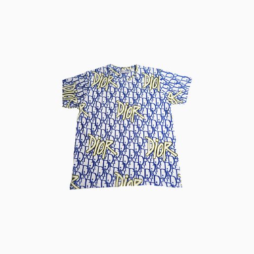Christian Dior Children Summer T-shirt, White and Blue