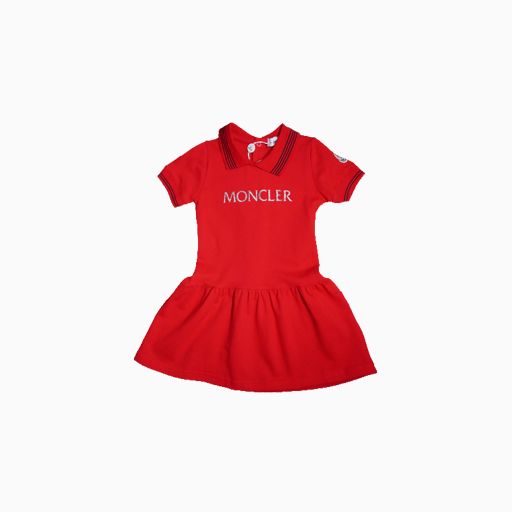 Moncler Children Summer Dress Red
