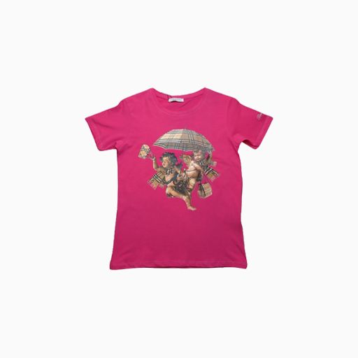 Burberry Children Summer T-shirt Pink