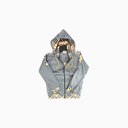 Burberry Men Tracksuit Grey