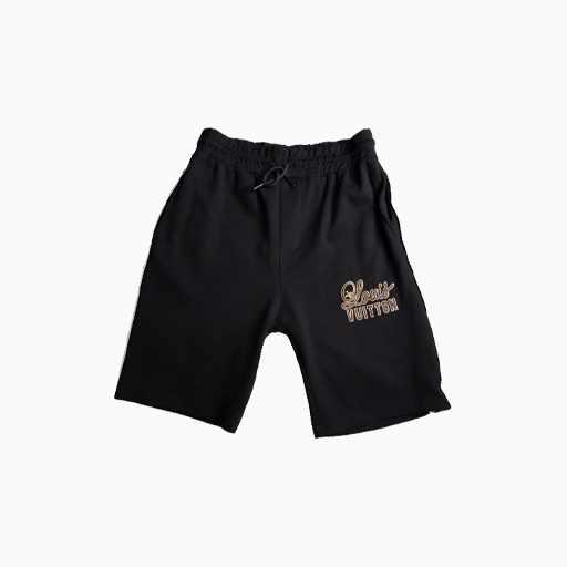 Louis Vuitton Men Summer Tracksuit Black