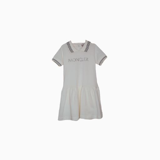 Moncler Children Summer Dress White