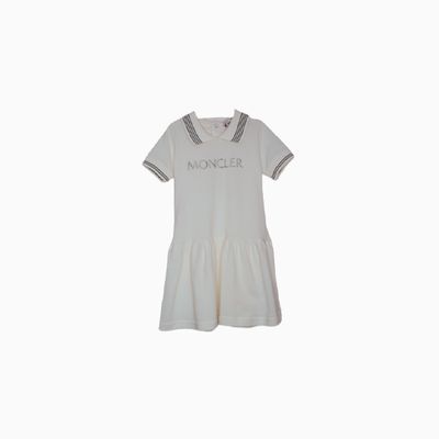 Moncler Children Summer Dress White