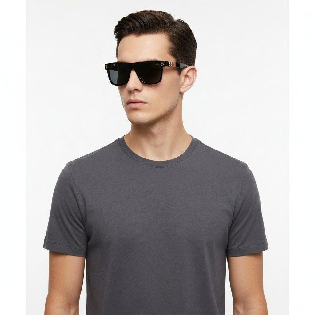  Unisex Sunglasses Black