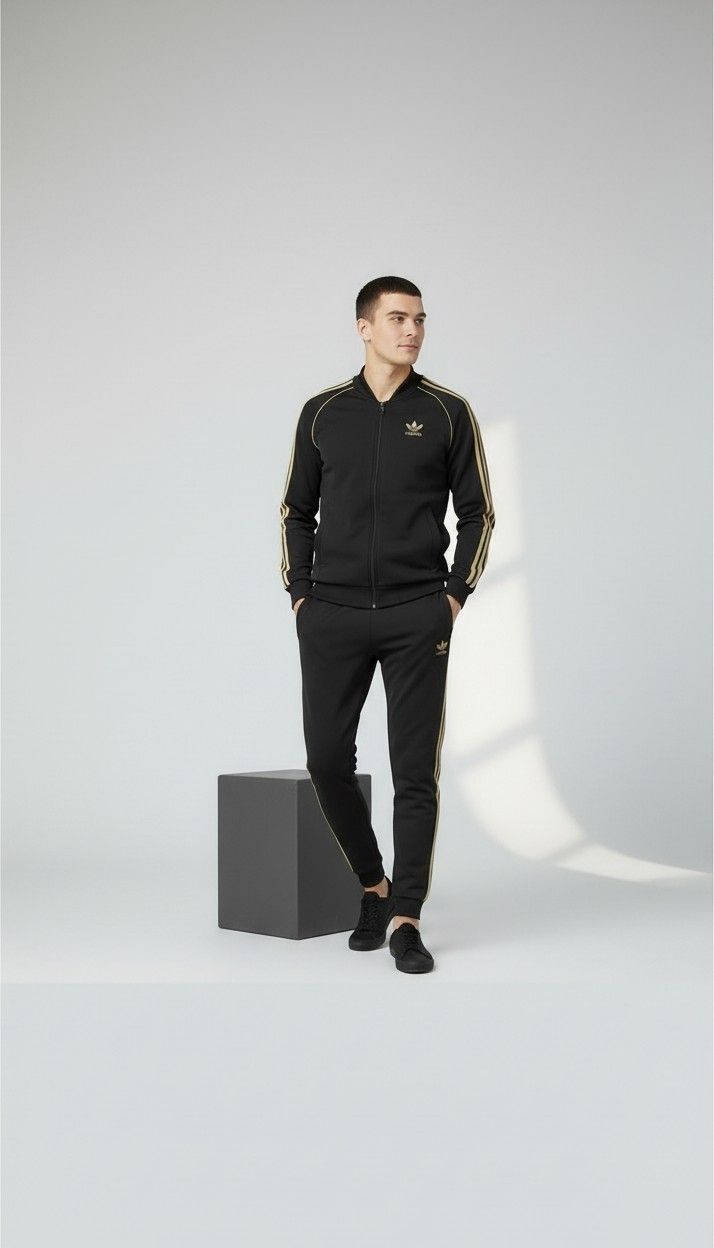  Men Tracksuit Black