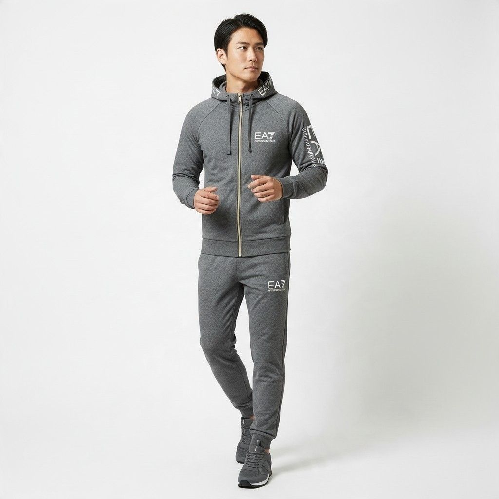 Men Tracksuit Grey