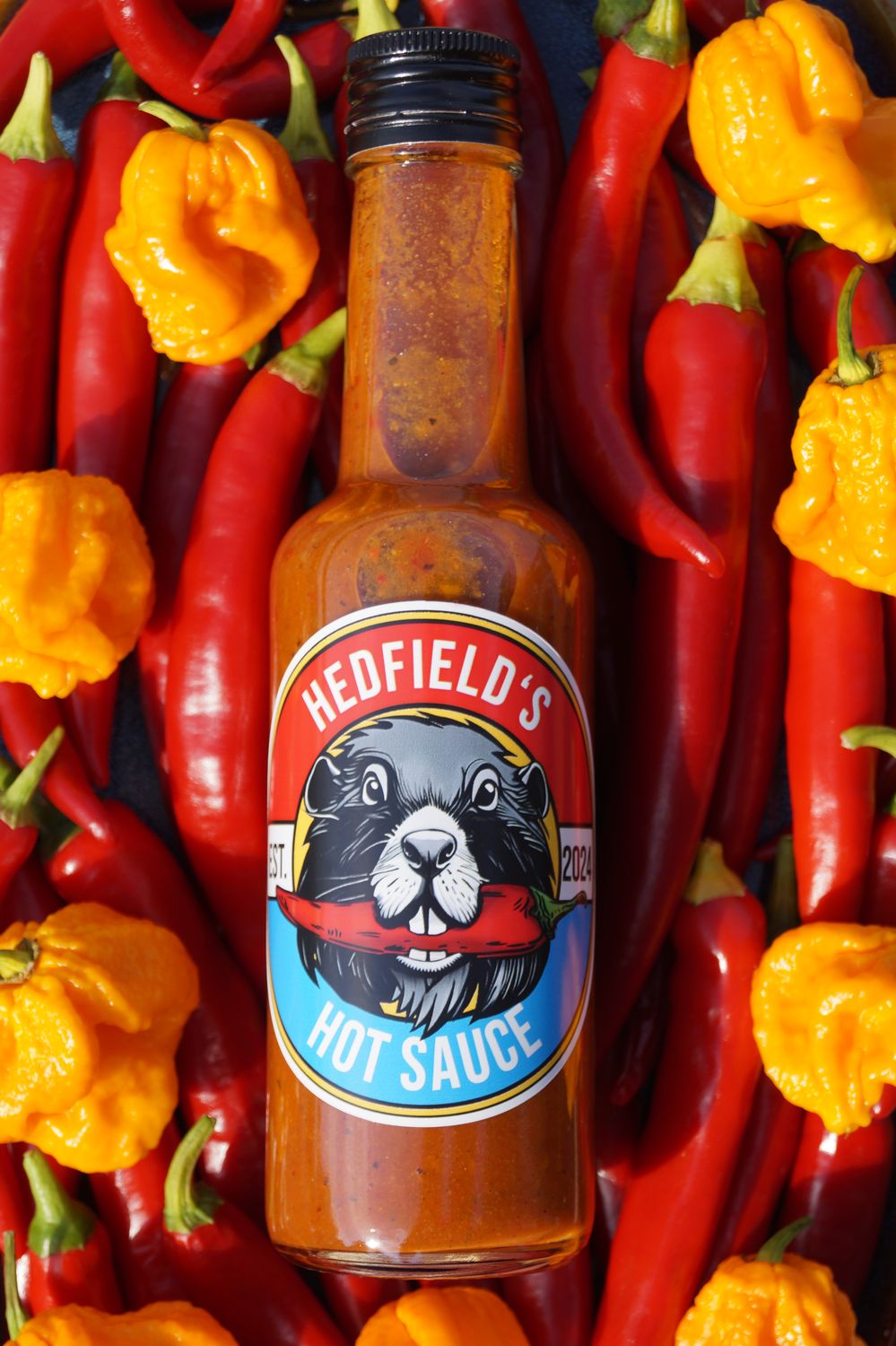 Chilisauce Nr1 (Carolina Reaper &amp; Peperoni)