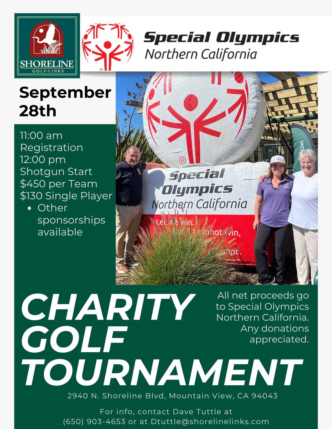 Special Olympics Charity Golf Tournament