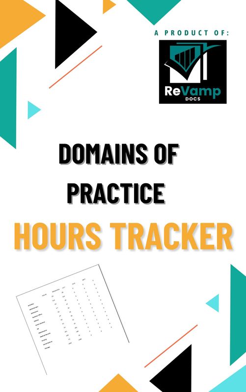 Domains of Practice Hour Tracker