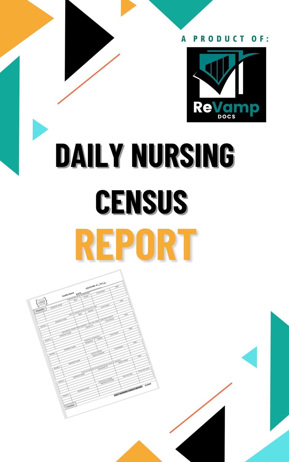 DAILY NURSING CENSUS REPORT