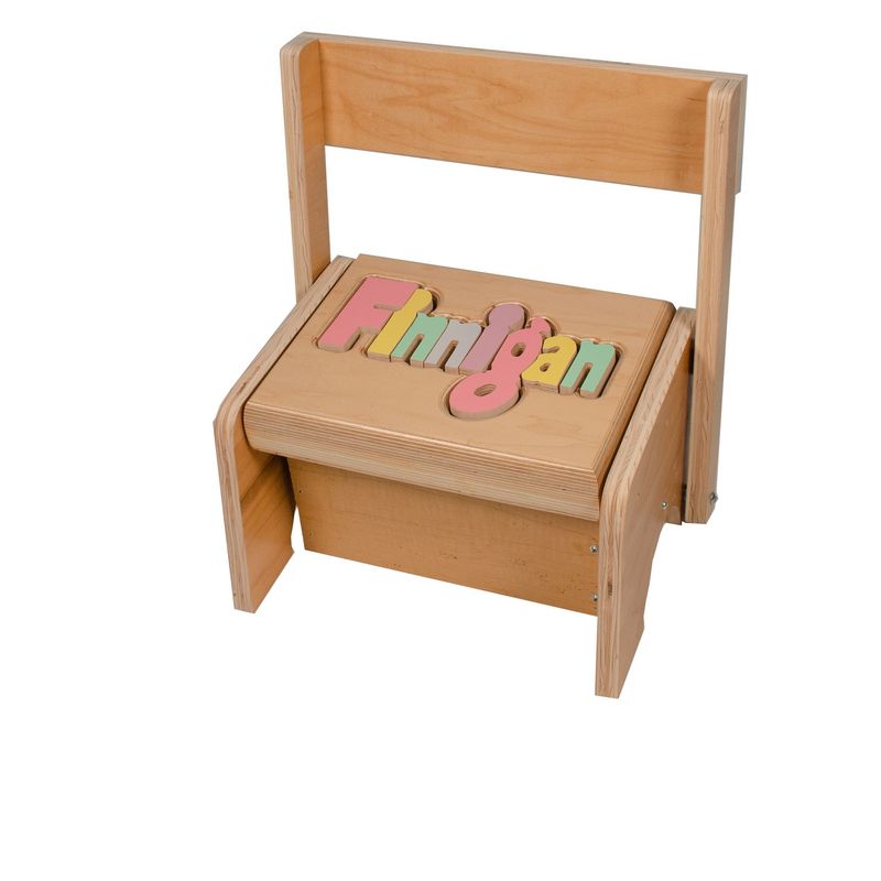 Flip Back Name Stools