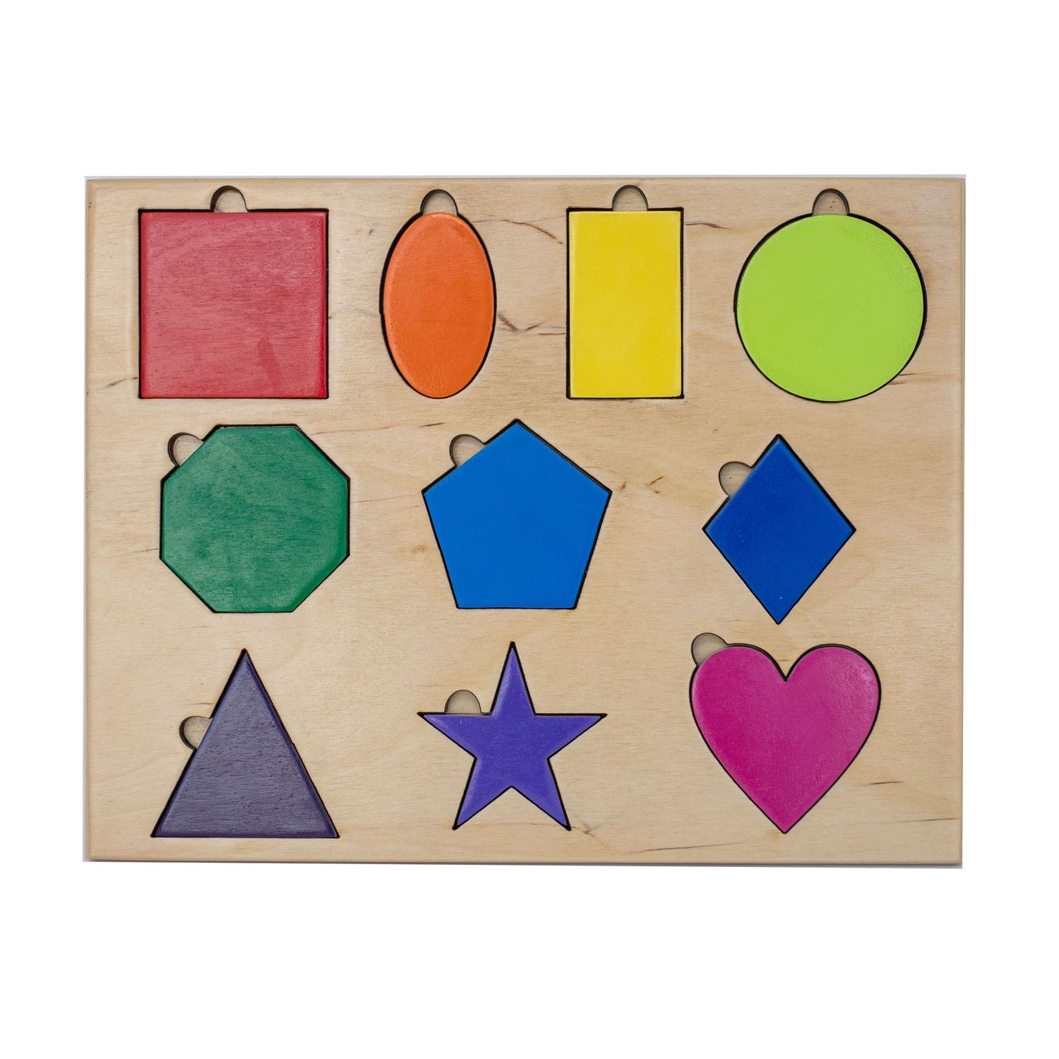 Learn Shapes and Colors Puzzle