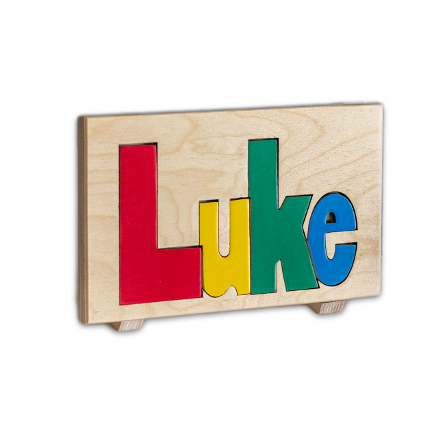 Custom Wooden Name Puzzle