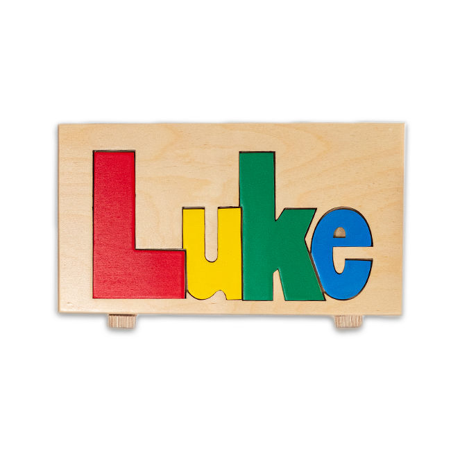 Custom Wooden Name Puzzle
