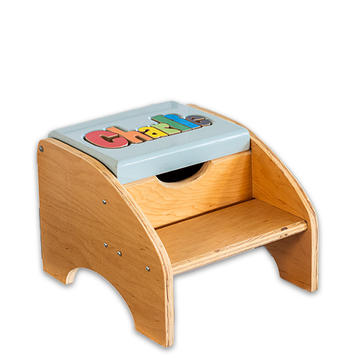 Two Step Name Stools