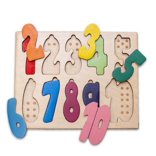 Learn Numbers and Colors Puzzle