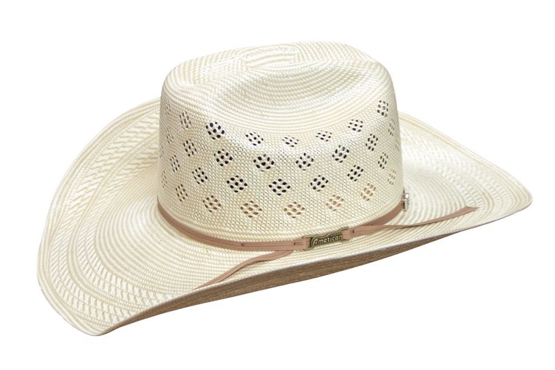 7800 RC AMERICAN HAT CO. STRAW COWBOY HAT