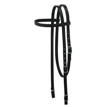 PONY NYLON HEADSTALL BLACK