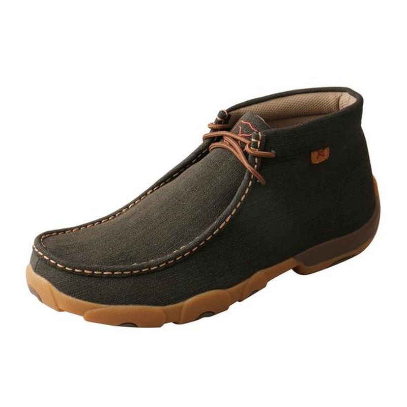 TWISTED X CHUKKA DRIVING MOC BROWN