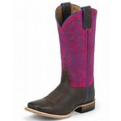Justin boots kids pink Flamingo