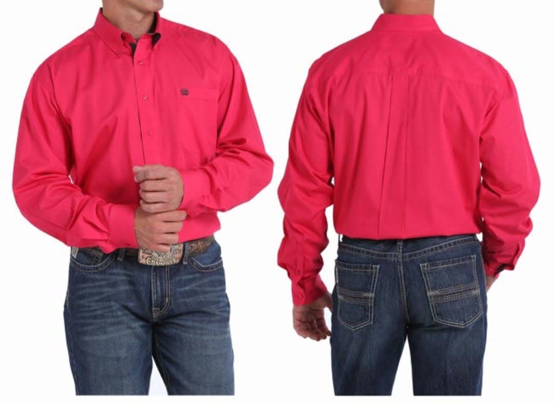 Men&#39;s solid Pink