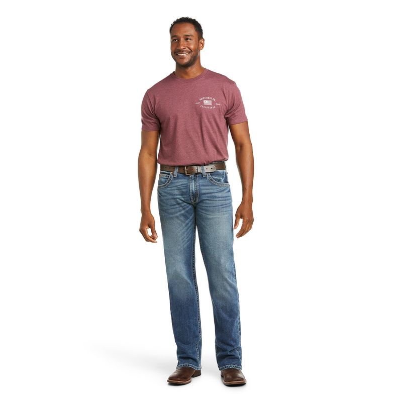 ARIAT M5 SLIM STRETCH STILLWELL STACKABLE JEAN FARGO