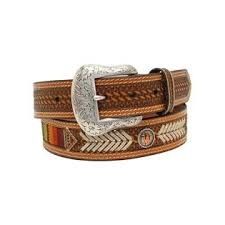 NOCONA BROWN SERAPE BELT