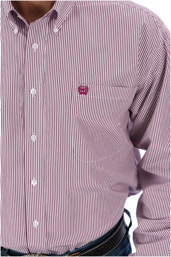 Burgundy Stripe