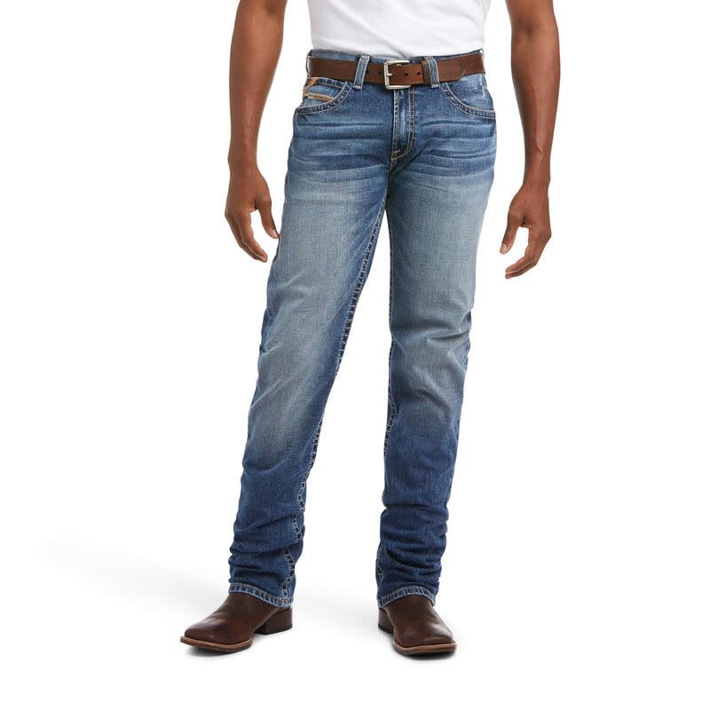 ARIAT MEN&#39;S  M4 LOW RISE LONGSPUR STRAIGHT LEG JEANS