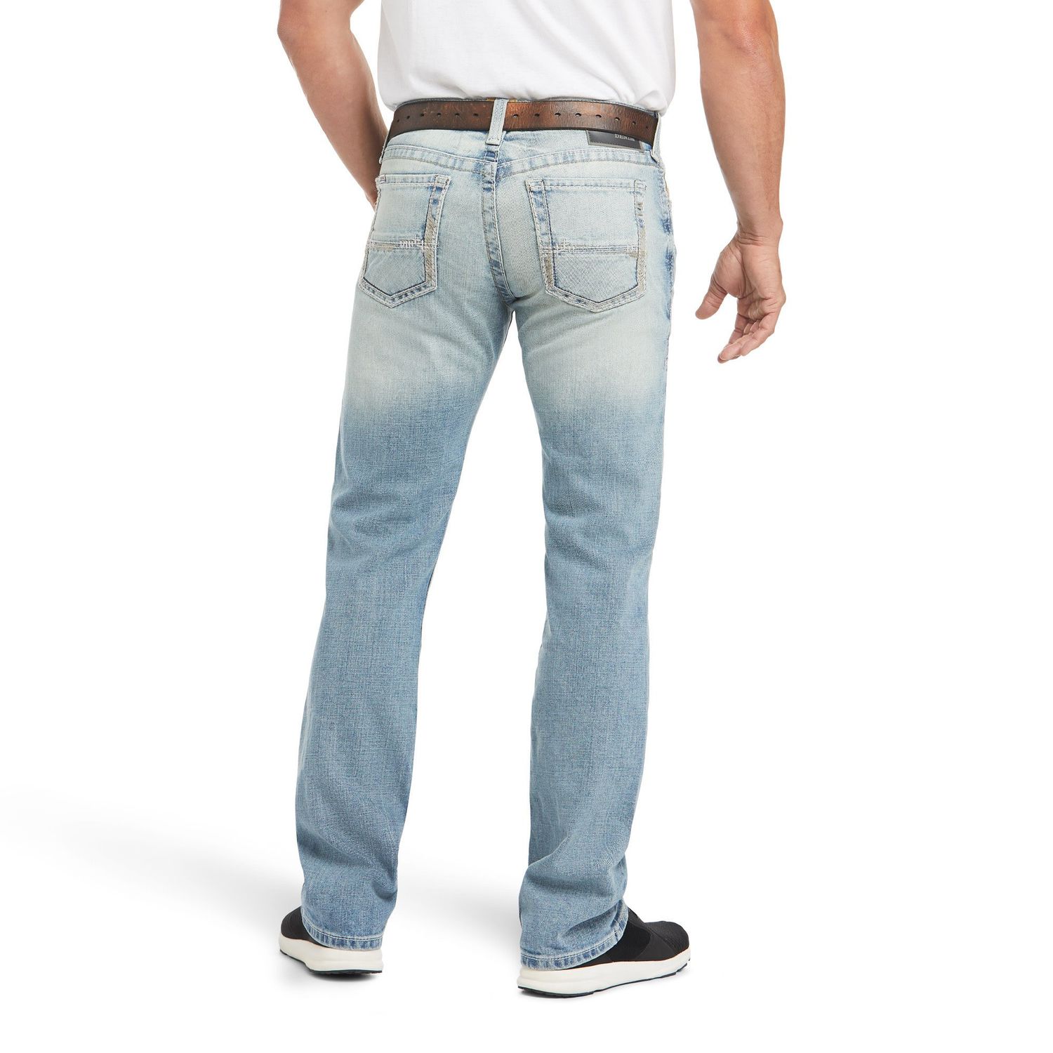 ARIAT MEN&#39;S M7 ROCKER STRETCH STIRLING STRAIGHT LEG JEAN IN SHASTA
