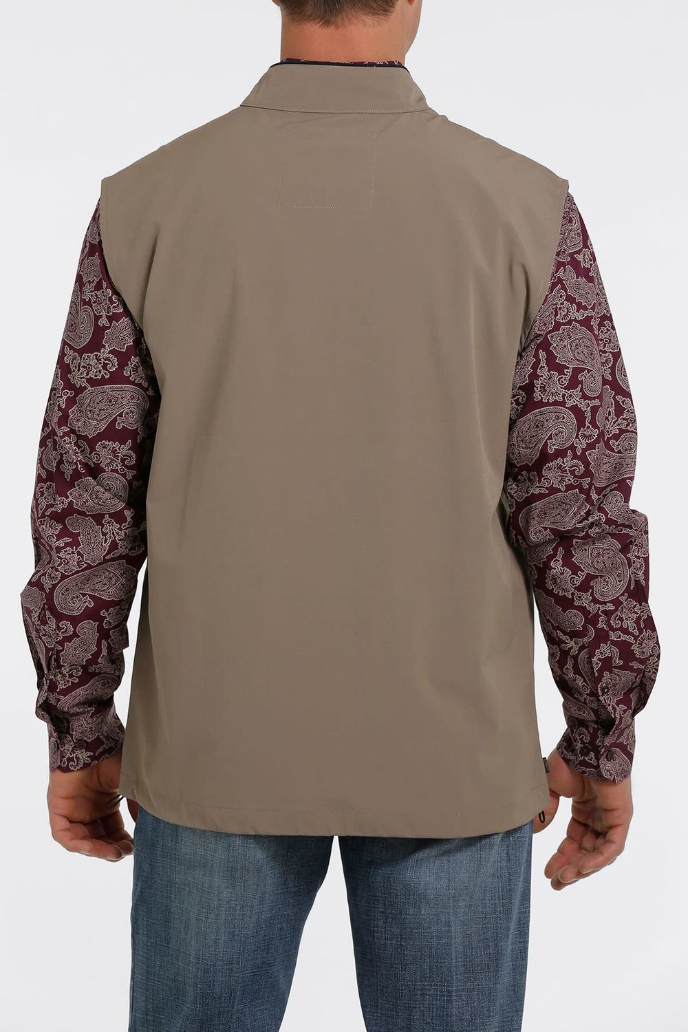 MNS THIN VEST KHAKI