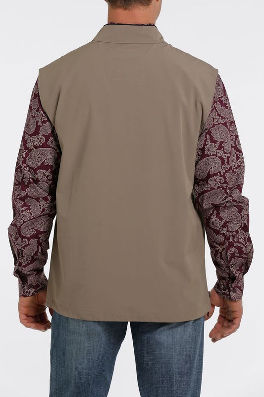MNS THIN VEST KHAKI